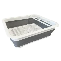 New Haba Opvouwbaar afdruiprek white grey