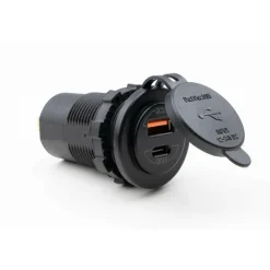 Haba Powerline dubbele inbouw USB snellader QC3.0 +  QC4.0