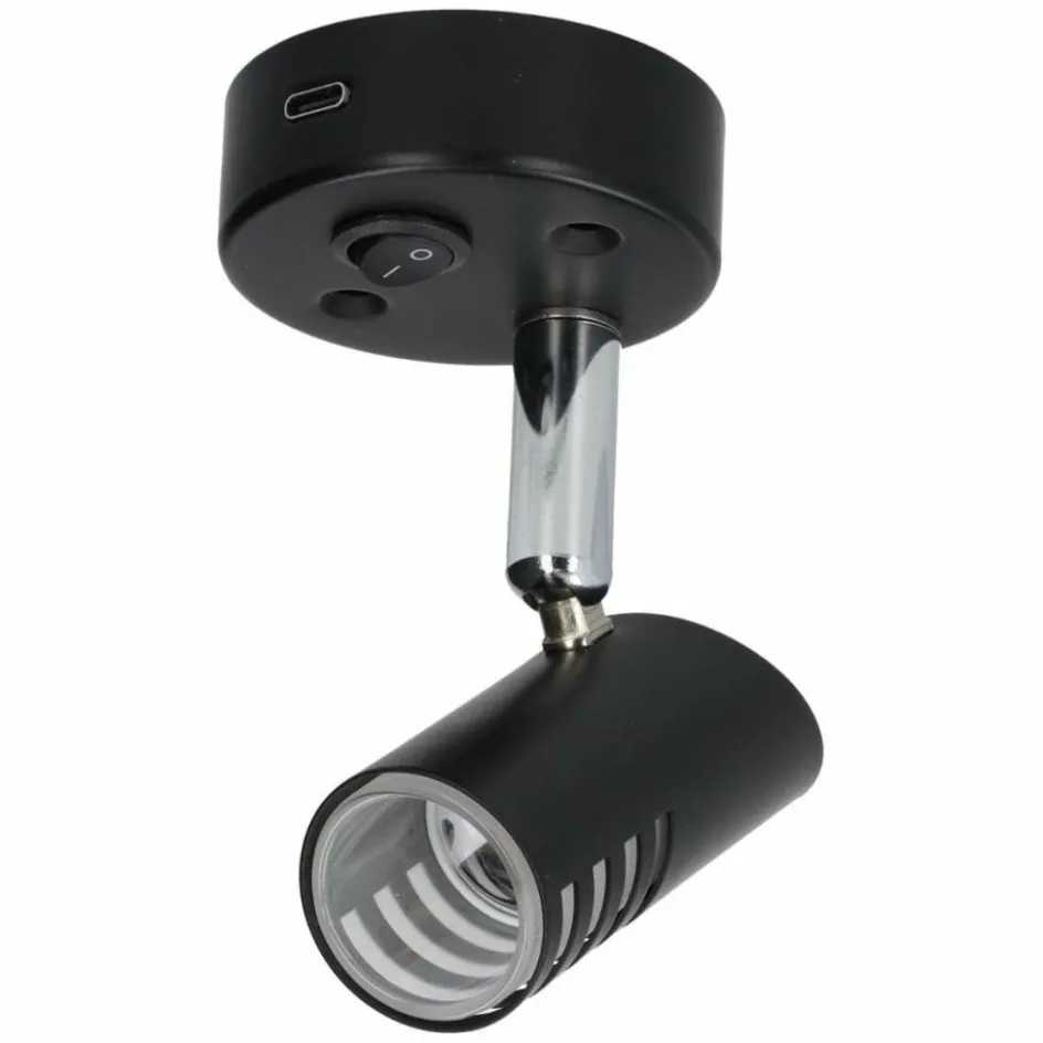 Haba Sao LED opbouwspot met schakelaar en USB-C