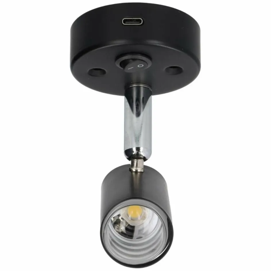 Haba Sao LED opbouwspot met schakelaar en USB-C