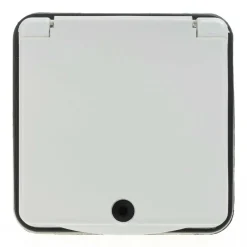 Haba wandcontactdoos 230V wit