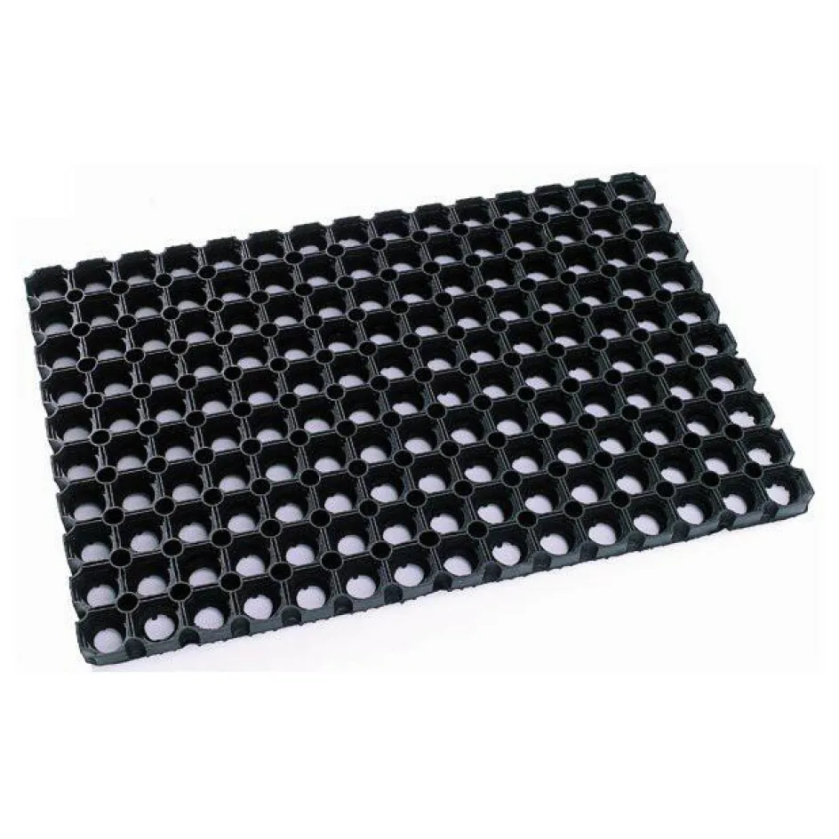 Hamat Domino deurmat 40 x 60 cm black