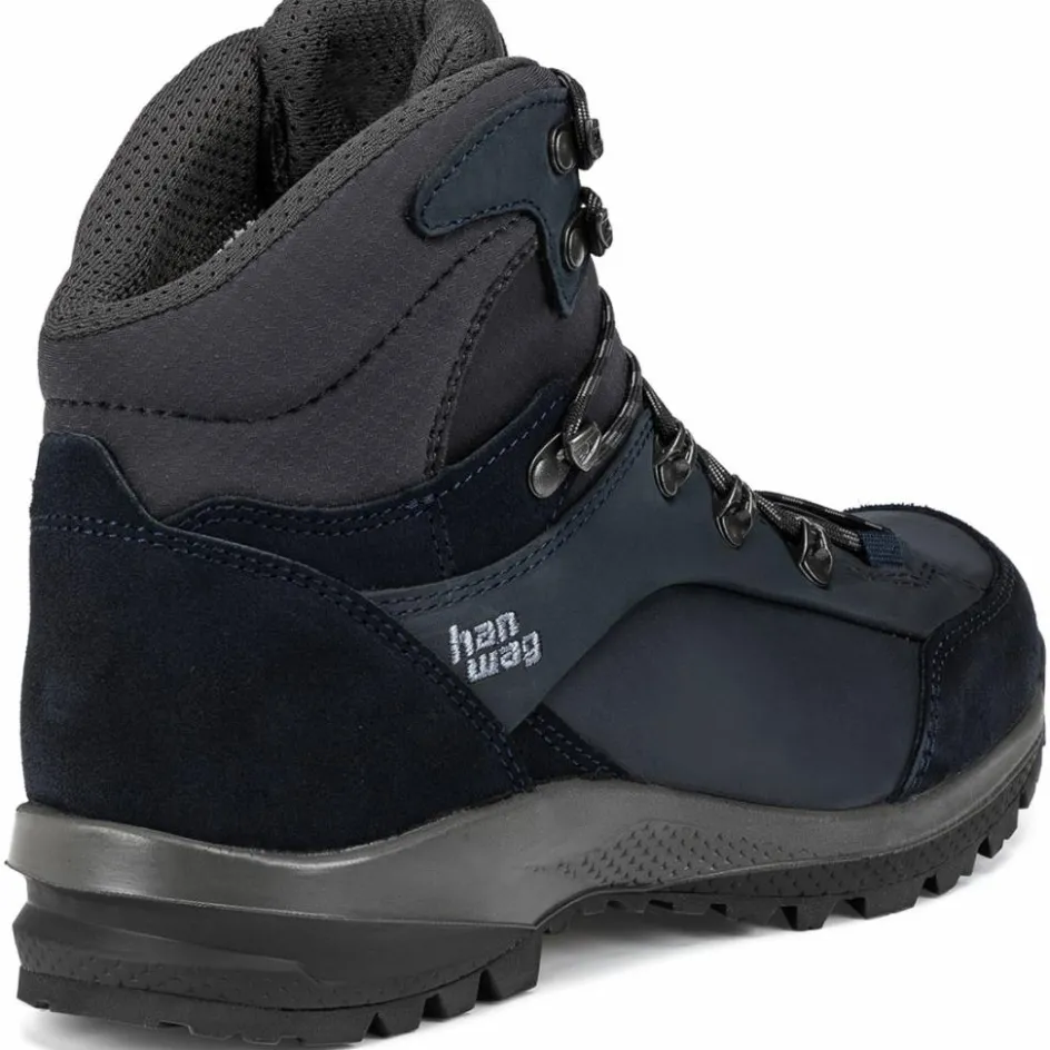 Outlet Hanwag Banks SF Extra Lady LL Mid wandelschoenen dames navy asphalt