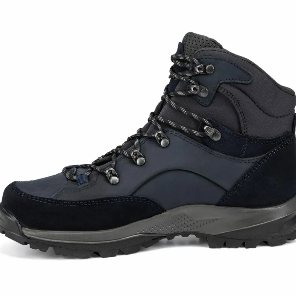 Outlet Hanwag Banks SF Extra Lady LL Mid wandelschoenen dames navy asphalt