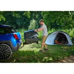 Hot Hapro Boxer 420 L bagagebox hexagon black inclusief platform