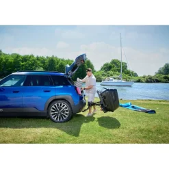 Hot Hapro Boxer 420 L bagagebox hexagon black inclusief platform