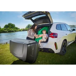 Hot Hapro Boxer 420 L bagagebox hexagon black inclusief platform