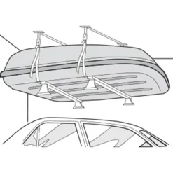 Discount Hapro Dakkoffer ophangsysteem grey