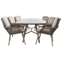 Hartman Benevento Nika 240 x 110 cm tuinset 7-delig