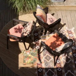 Hartman Delphine zitkussen 44 x 40 x 3 cuba cognac