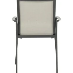 Hartman Lea stapelbare tuinstoel anthracite xerix