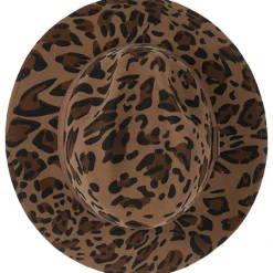 Outlet Hatland Cathy hoed dames leopard