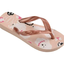 New Havaianas Kids Top Pets Ballet slippers junior rose golden  blush