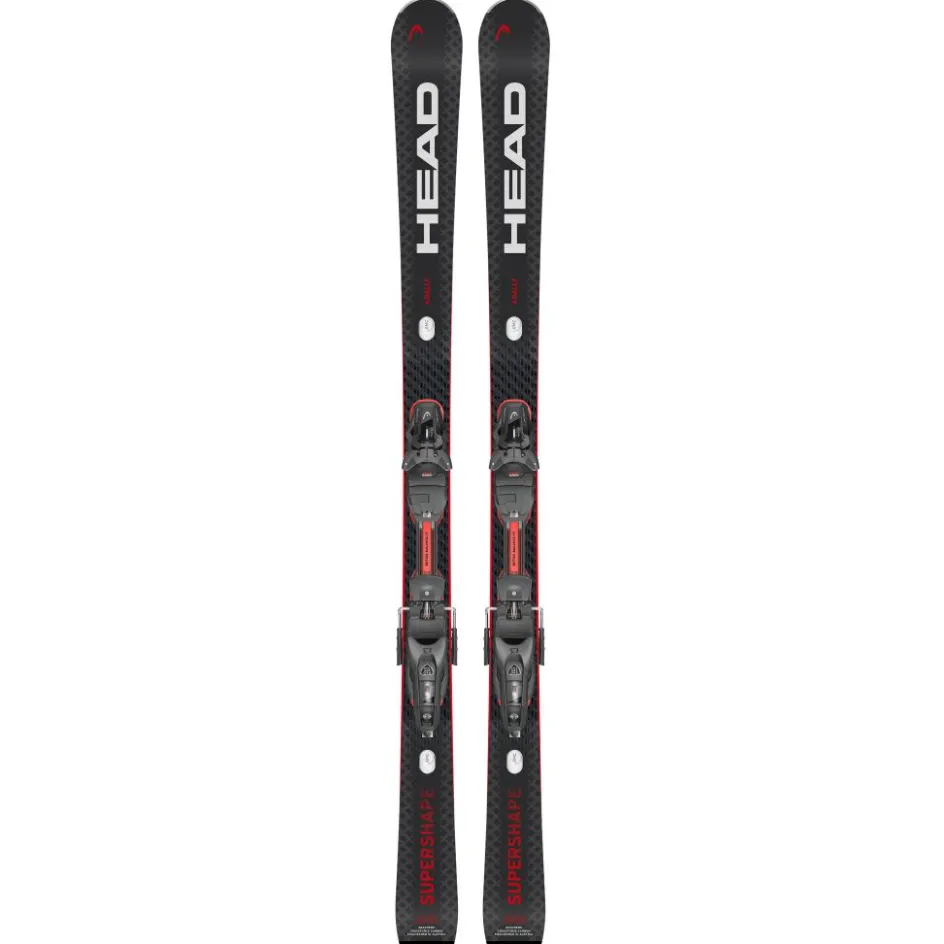 Head Supershape e-Rally 25 - 26 ski's met PR 13 GW binding