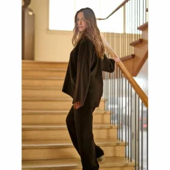 Best Henriette Steffensen  Pullover sweater dames chokolate