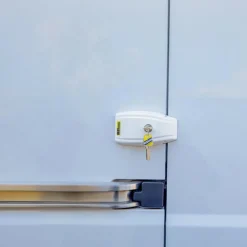 HEOSolution HEOSafe Van Security veiligheidsslot wit per 2  stuks