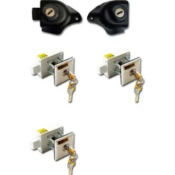 HEOSolution Safetypack Ducato Jumper Boxer vanaf 2022  set cabinesloten en 3 sloten toegangsdeur white