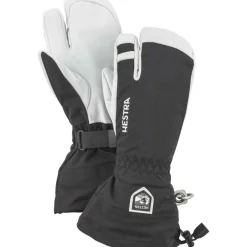 Hestra Army Leather Heli Ski lobster handschoenen black