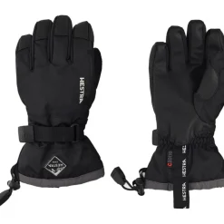 Hestra Gauntlet CZone handschoenen junior black graphite