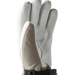 Best Hestra Heli Ski handschoenen dames khaki offwhite