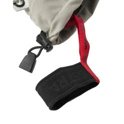 Best Hestra Heli Ski handschoenen dames khaki offwhite