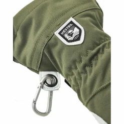 Sale Hestra Heli Ski wanten dames olive off white