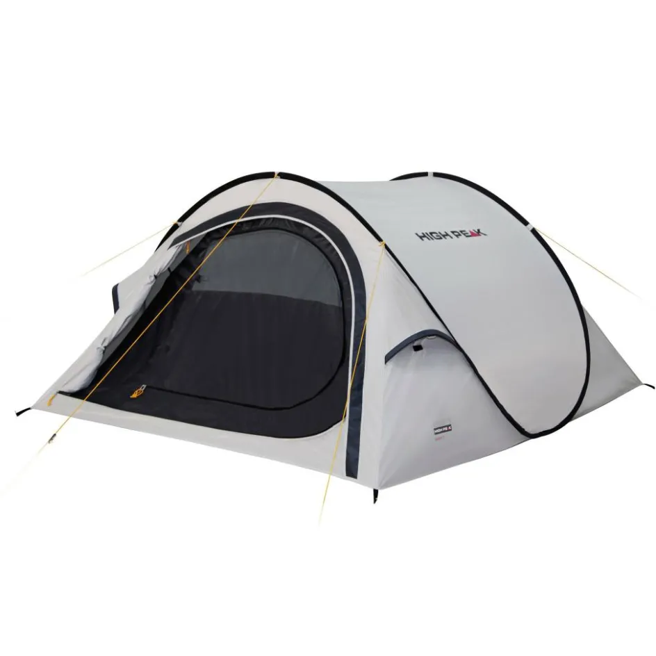 High Peak Boston 2 pop up tent dark grey