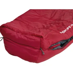 High Peak Hyperion 1M mummy slaapzak dark red grey
