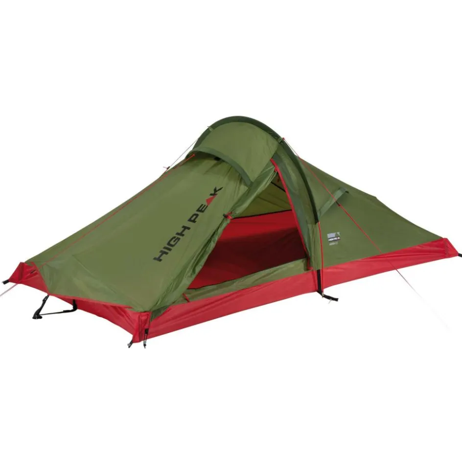 High Peak Siskin 2.0 LW lichtgewicht tunneltent pesto red