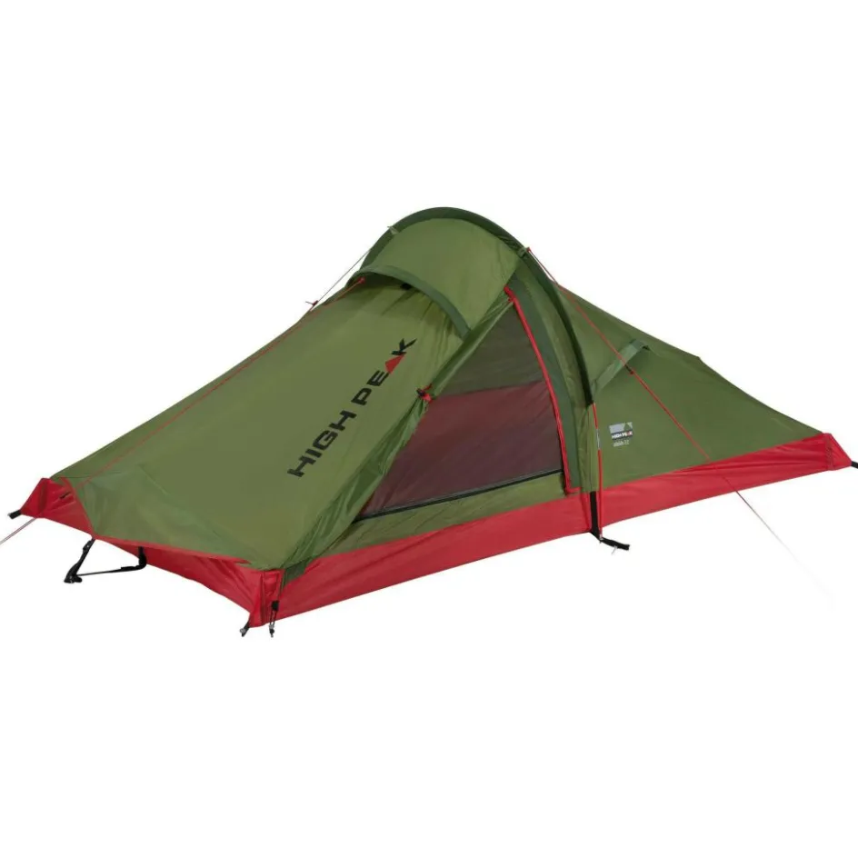 High Peak Siskin 2.0 LW lichtgewicht tunneltent pesto red