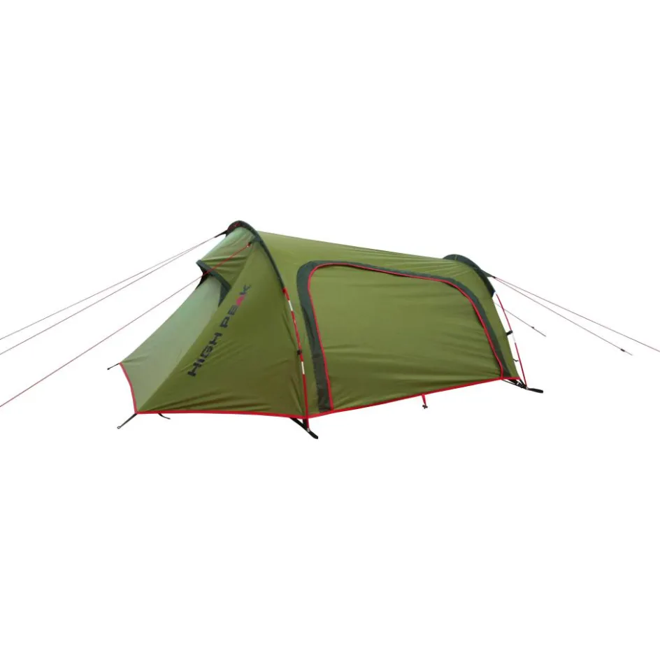 Best High Peak Sparrow LW lichtgewicht tunneltent pesto red