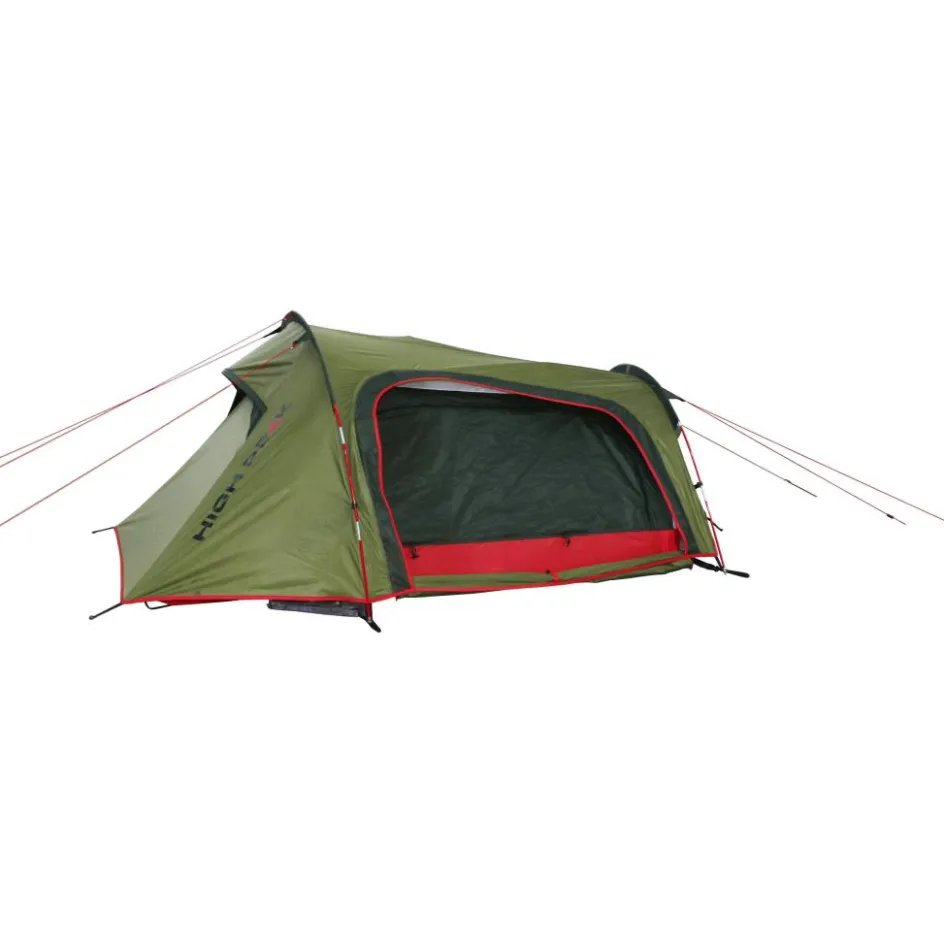 Best High Peak Sparrow LW lichtgewicht tunneltent pesto red