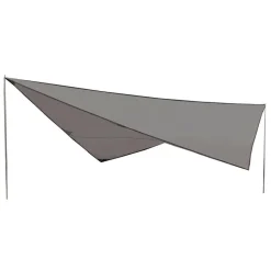 Online High Peak Tarp 400 x 400 cm grey