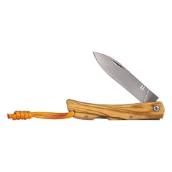 Homey's Olly EDC zakmes hout zilver