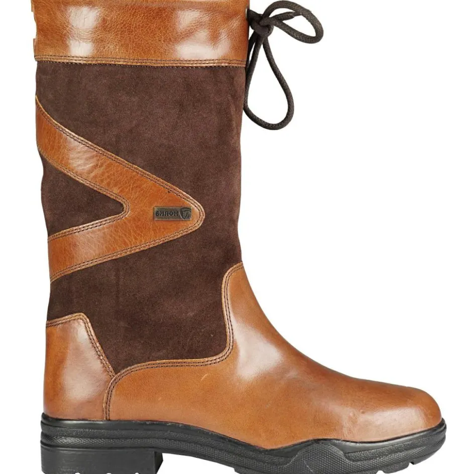 Outlet Horka Greenwich winterlaarzen dames cognac