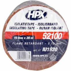 Discount HPX 52100 isolatietape bruin 19 mm x 20 meter