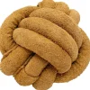 Outlet HuggleHounds Huggle-Hide Natural Leather Ball Large hondenspeelgoed