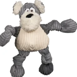 HuggleHounds Roscoe HuggleMutt Knottie Plush hondenspeelgoed