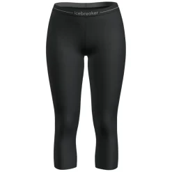 Hot Icebreaker 200 Oasis 3/4 thermobroek dames black