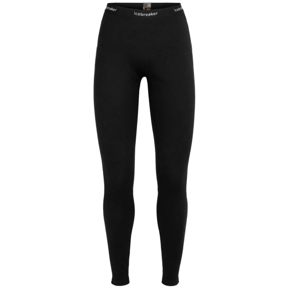 Online Icebreaker 200 Oasis thermobroek dames black