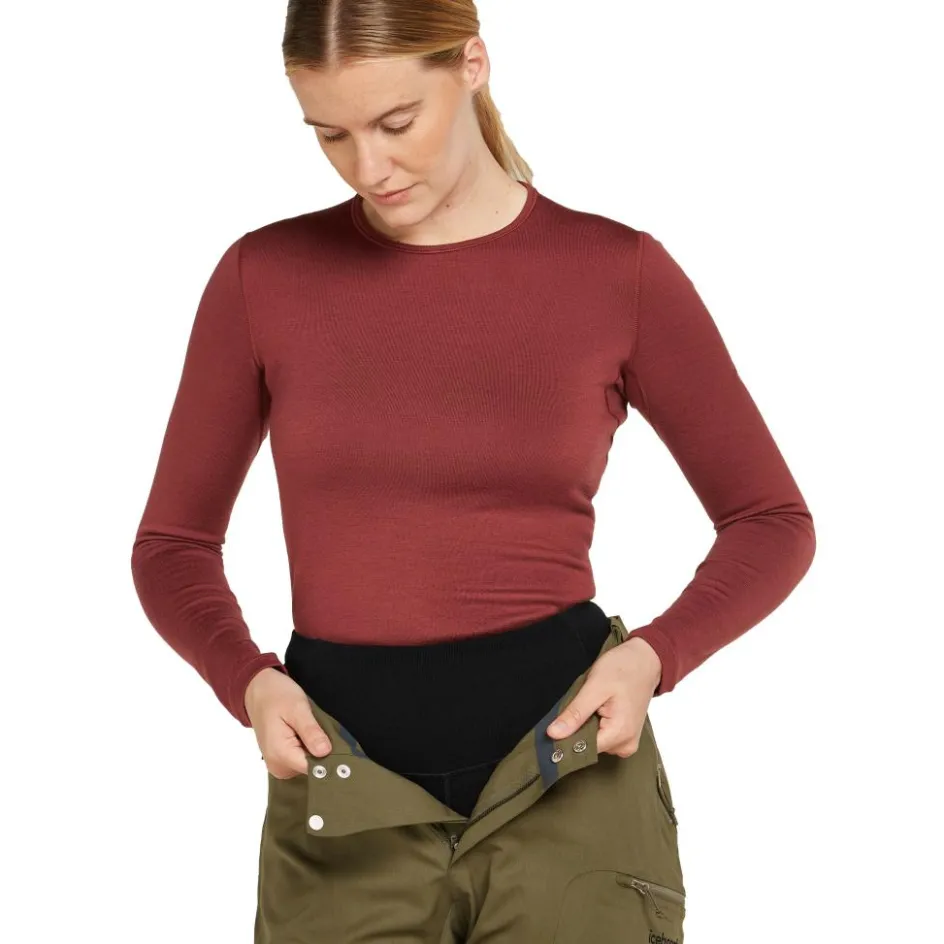 Online Icebreaker 260 Tech high Rise thermobroek dames black