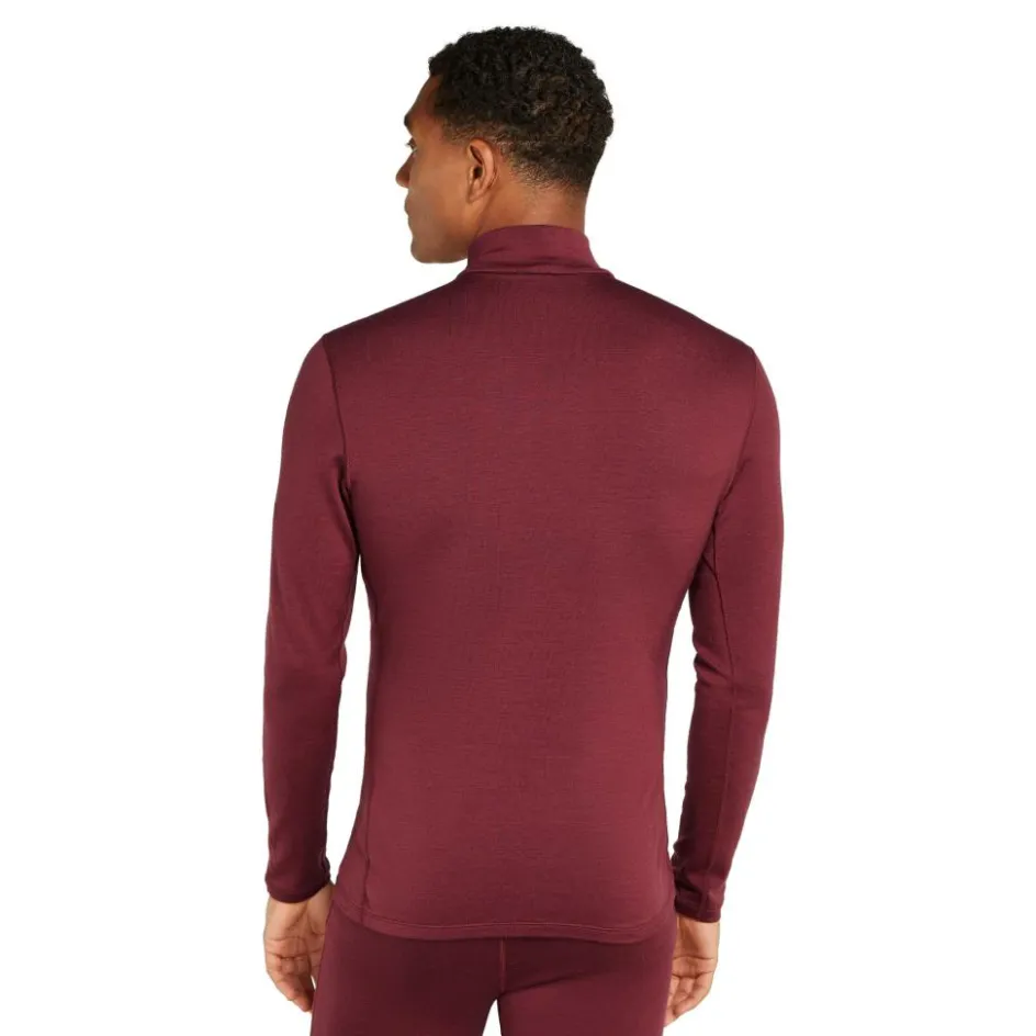 Outlet Icebreaker 260 Tech LS Turtleneck thermoshirt heren port
