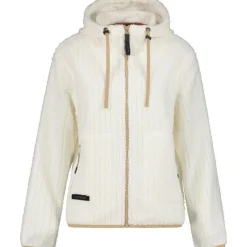 Icepeak Aalet fleece vest dames white