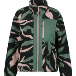 Icepeak Addidas fleece vest dames black green pink