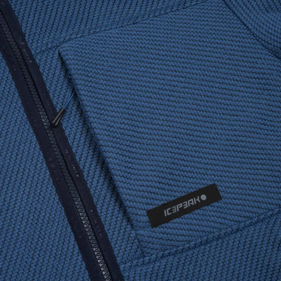Sale Icepeak Agran fleece vest heren blue
