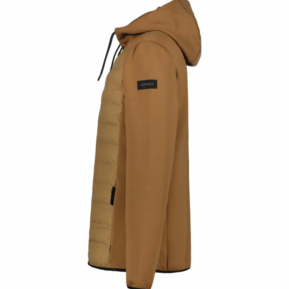 Icepeak Aikera fleece vest heren brown