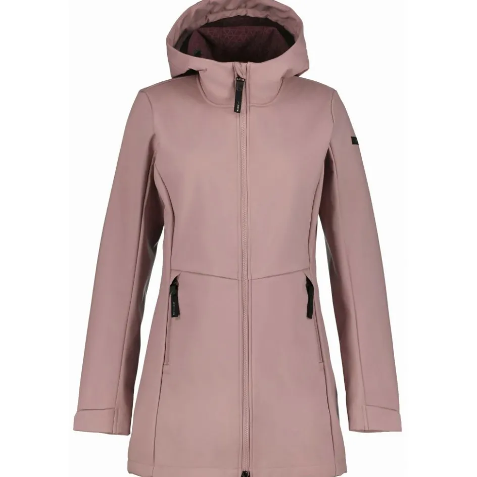 Clearance Icepeak Alamosa parka softshell jas dames lavender