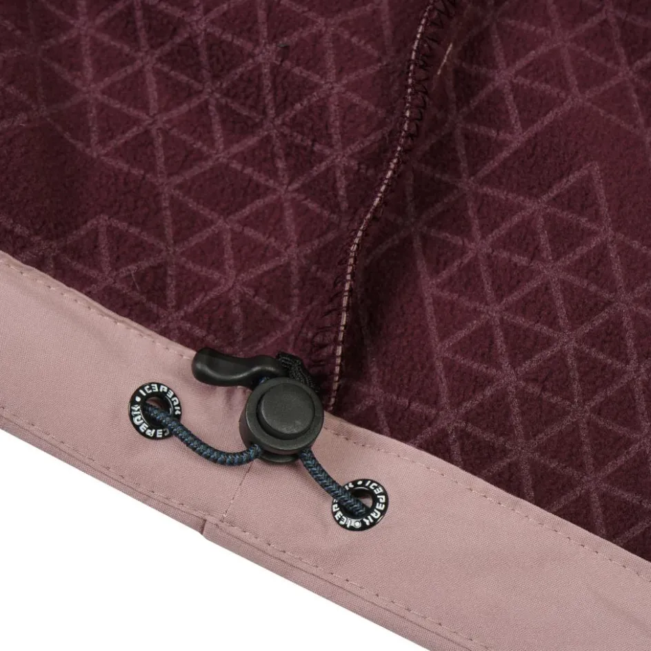 Clearance Icepeak Alamosa parka softshell jas dames lavender