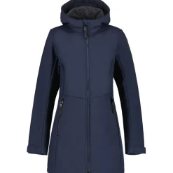 Icepeak Alamosa parka softshell jas dames dark blue