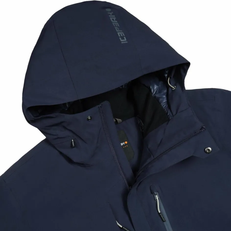 Icepeak Bakerhill parka outdoor jack heren dark blue